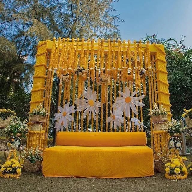 Haldi and Mehandi Decorations services in delhi ncr
