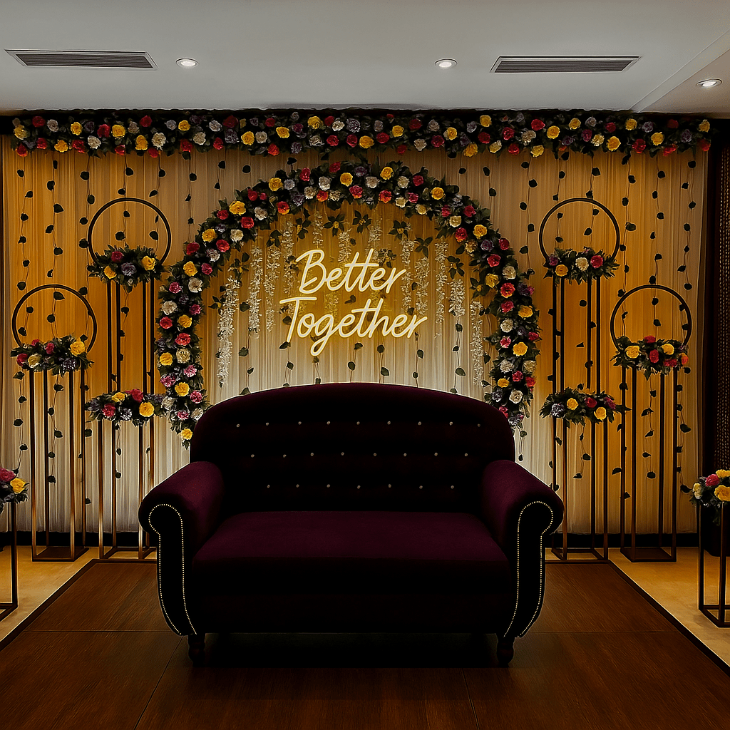 Wedding stage decoration services in Delhi ncr