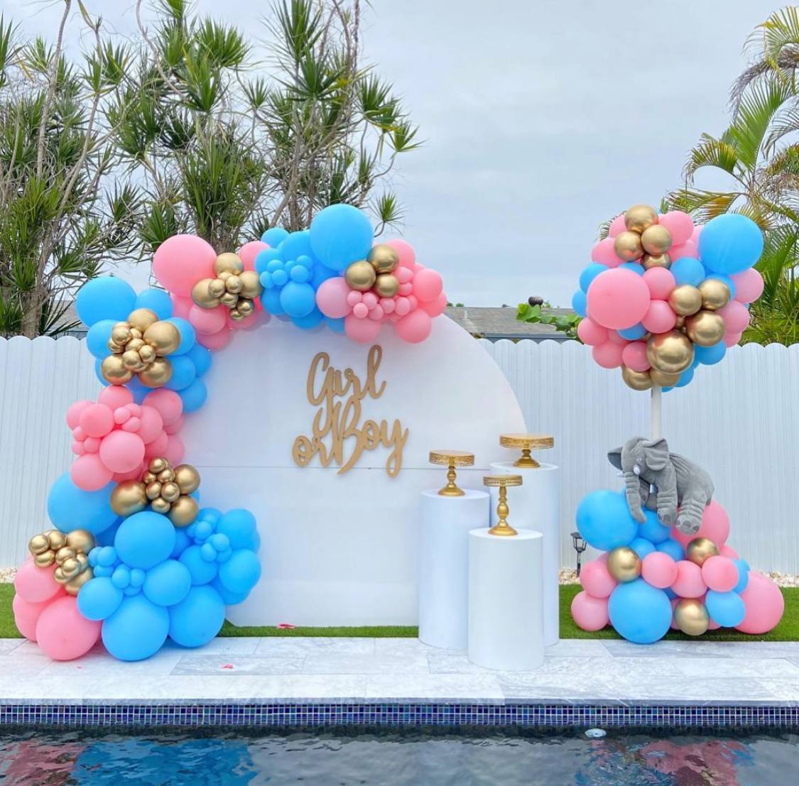 Celebrate your baby shower with beautiful balloon decorations by Best Event Planner & Balloon Decorators. Call 8595078930 to book your special event today!