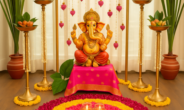 Ganpati celebration Ganpati decoration Best Ganpati decorations Ganesh Chaturthi decor Ganpati pandal setup Ganesha idol decoration Ganpati home decor Festive Ganpati arrangements Ganpati celebration near me Delhi NCR Ganpati decoration Gurgaon Ganpati pandal Ganesh festival decorations Traditional Ganpati decor Ganpati decoration ideas Elegant Ganpati setup Best Ganesh Chaturthi decorations Eco-friendly Ganpati decor Unique Ganpati celebration Ganpati home pandal ideas Stunning Ganpati decorations Custom Ganpati decorations Gurgaon Ganesh festival Delhi NCR Ganesh Chaturthi Luxury Ganpati decoration Creative Ganpati home decor